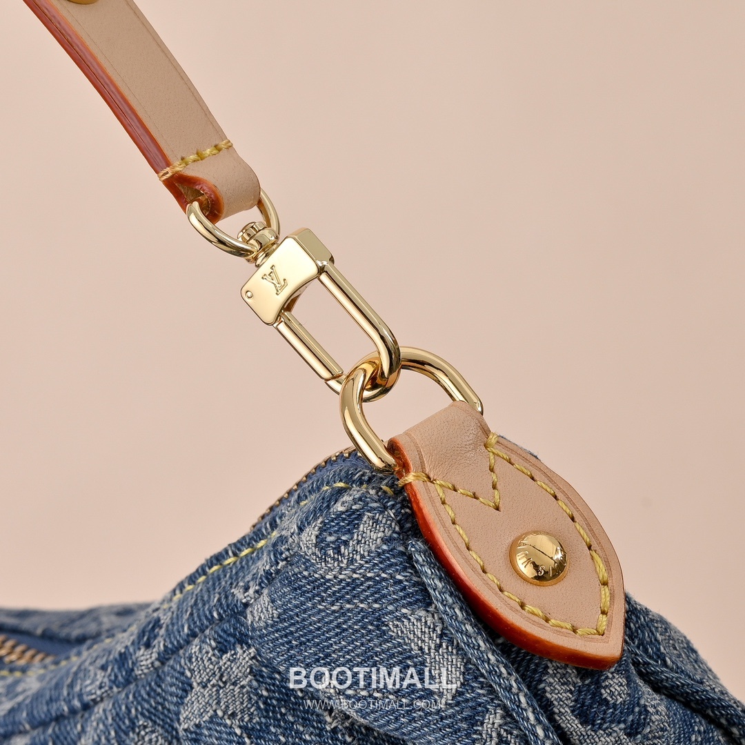 Louis Vuitton Pochette Valley M13571 Monogram Denim Canvas Shoulder Bag 루이비통 포쉐트 밸리 모노그램 데님 캔버스 숄더백 21cm 4