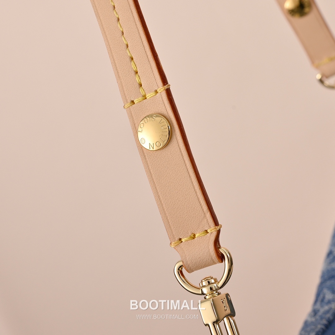 Louis Vuitton Pochette Valley M13571 Monogram Denim Canvas Shoulder Bag 루이비통 포쉐트 밸리 모노그램 데님 캔버스 숄더백 21cm 6