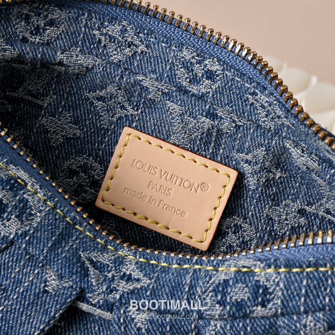 Louis Vuitton Pochette Valley M13571 Monogram Denim Canvas Shoulder Bag 루이비통 포쉐트 밸리 모노그램 데님 캔버스 숄더백 21cm 8
