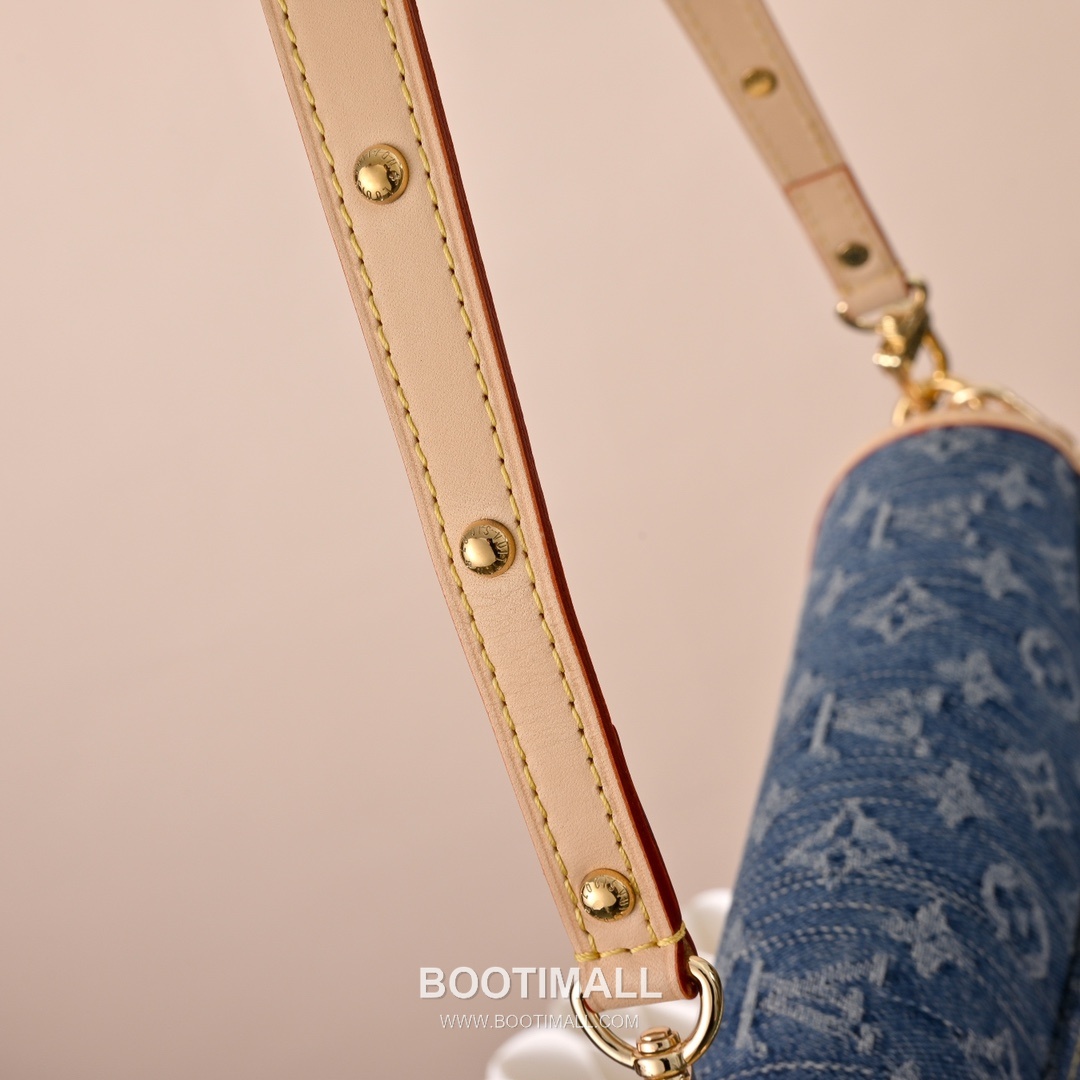 Louis Vuitton Diane M13070 Monogram Denim Canvas Shoulder Bag 루이비통 다이앤 모노그램 데님 캔버스 숄더백 24cm 4