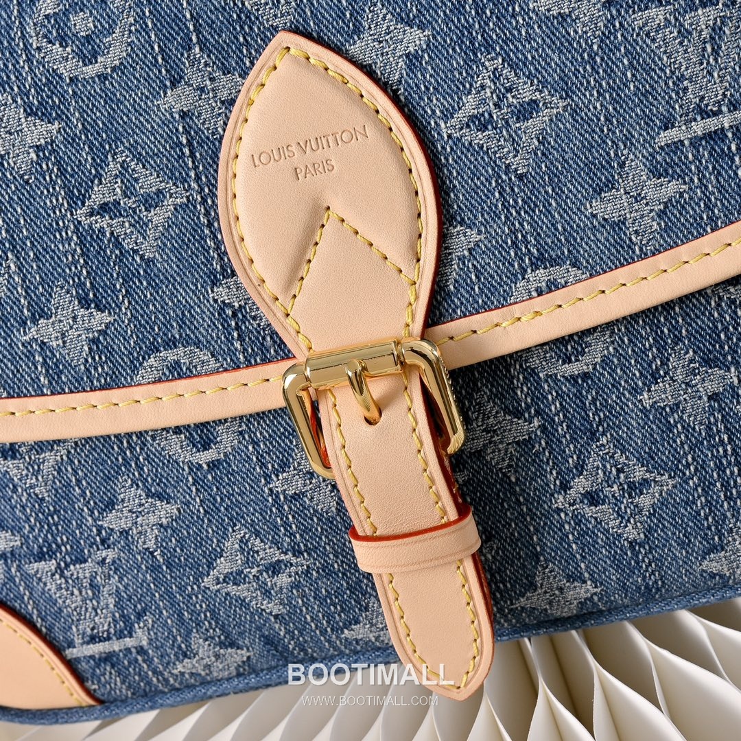 Louis Vuitton Diane M13070 Monogram Denim Canvas Shoulder Bag 루이비통 다이앤 모노그램 데님 캔버스 숄더백 24cm 5