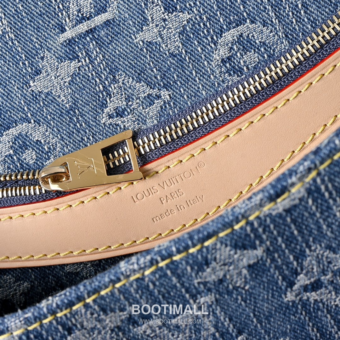 Louis Vuitton Diane M13070 Monogram Denim Canvas Shoulder Bag 루이비통 다이앤 모노그램 데님 캔버스 숄더백 24cm 8