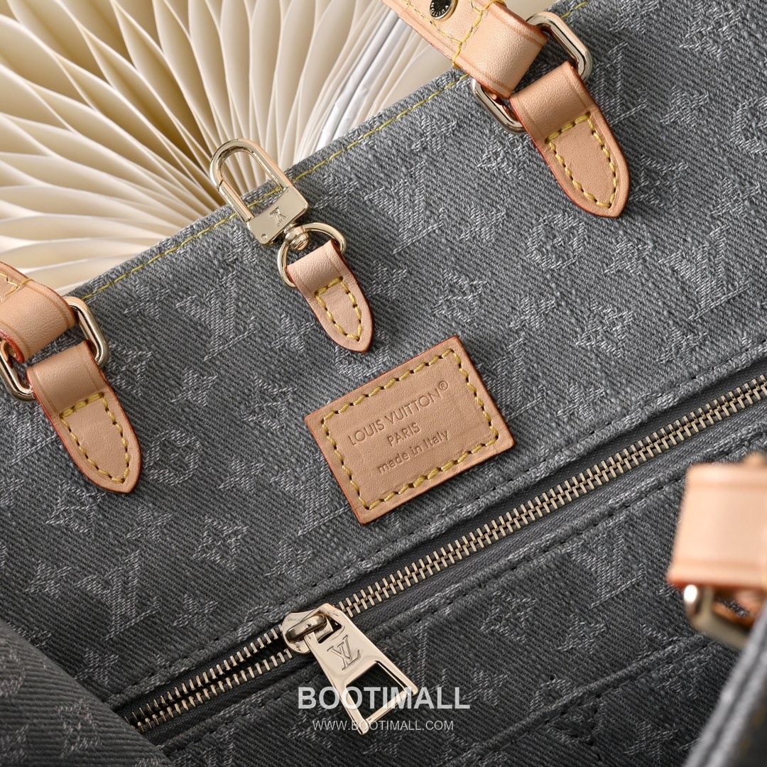 Louis Vuitton OnTheGo MM M13189 Monogram Denim Canvas Shoulder Bag 루이비통 온더고 MM 모노그램 데님 캔버스 숄더백 35cm 7