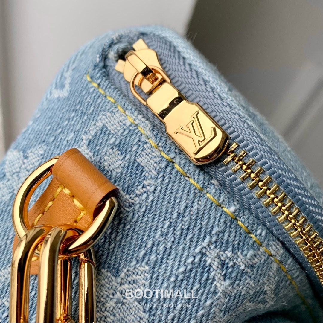 Louis Vuitton Mini Bumbag M83353 Monogram Denim Canvas Waist Bag 루이비통 미니 범백 모노그램 데님 캔버스 웨이스트백 17cm 7