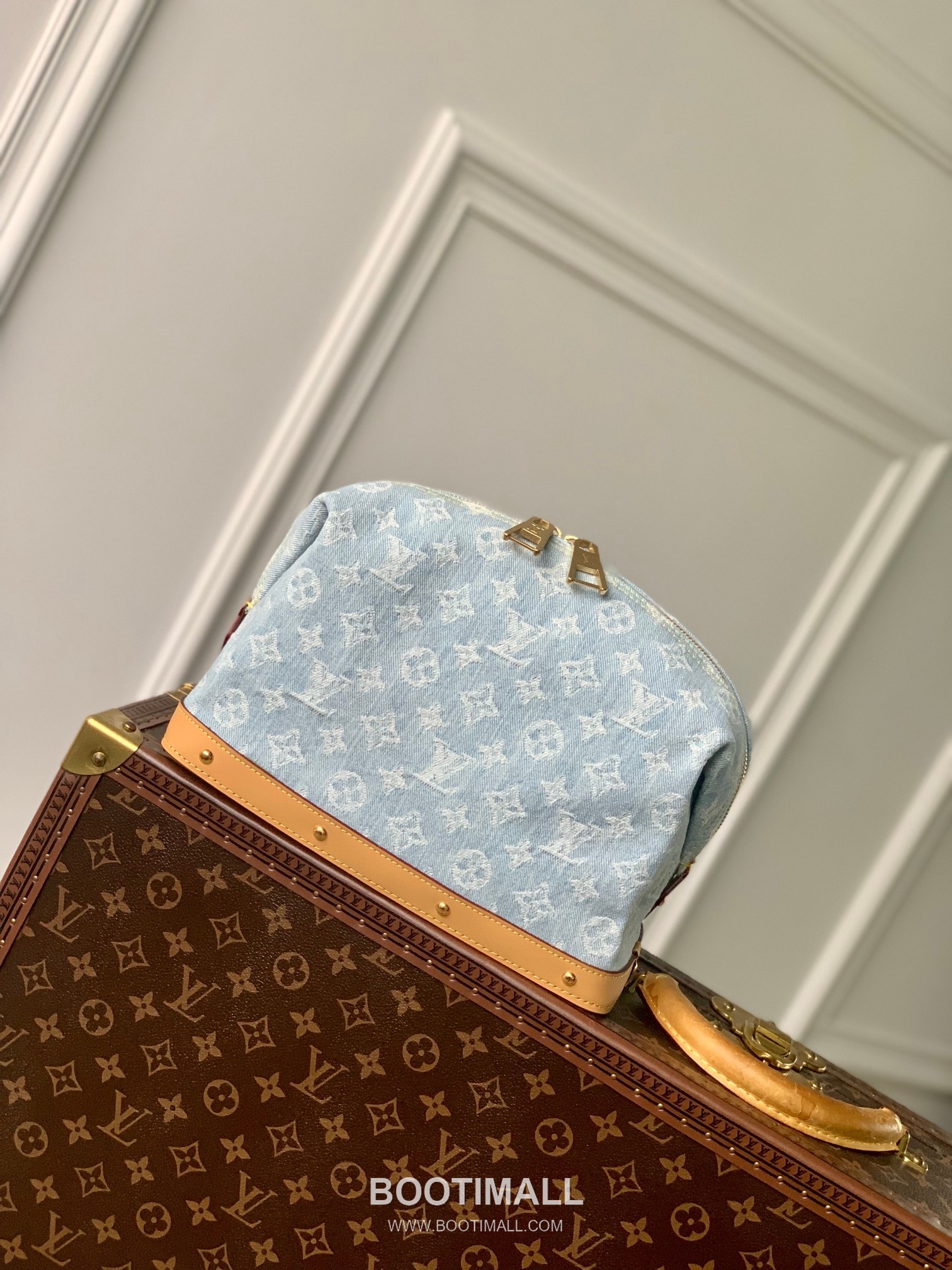 Louis Vuitton Pochette Cosmétique M24317 Monogram Denim Canvas Cosmetic Pouch 루이비통 포쉐트 코스메틱 모노그램 데님 캔버스 코스메틱 파우치 27cm 1
