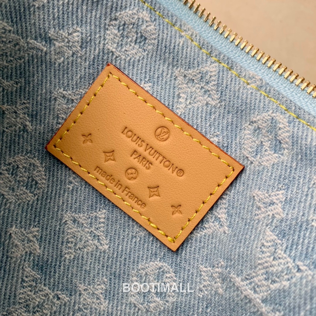 Louis Vuitton Mini Pochette Accessoires M82960 Monogram Denim Canvas Clutch Bag 루이비통 미니 포쉐트 액세수아르 모노그램 데님 캔버스 클러치백 15.5cm 8