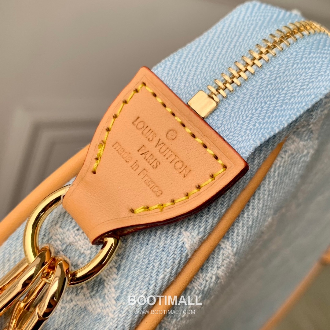 Louis Vuitton Pochette Accessoires M82962 Monogram Denim Canvas Shoulder Bag 루이비통 포쉐트 액세수아르 모노그램 데님 캔버스 숄더백 22.5cm 7