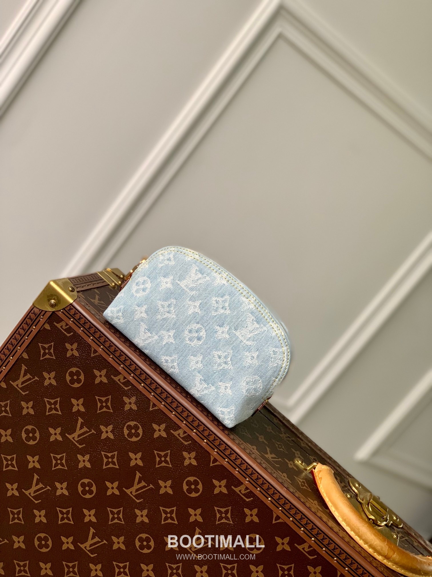 Louis Vuitton Pochette Cosmétique M83616 Monogram Denim Canvas Cosmetic Pouch 루이비통 포쉐트 코스메틱 모노그램 데님 캔버스 코스메틱 파우치 19cm 1