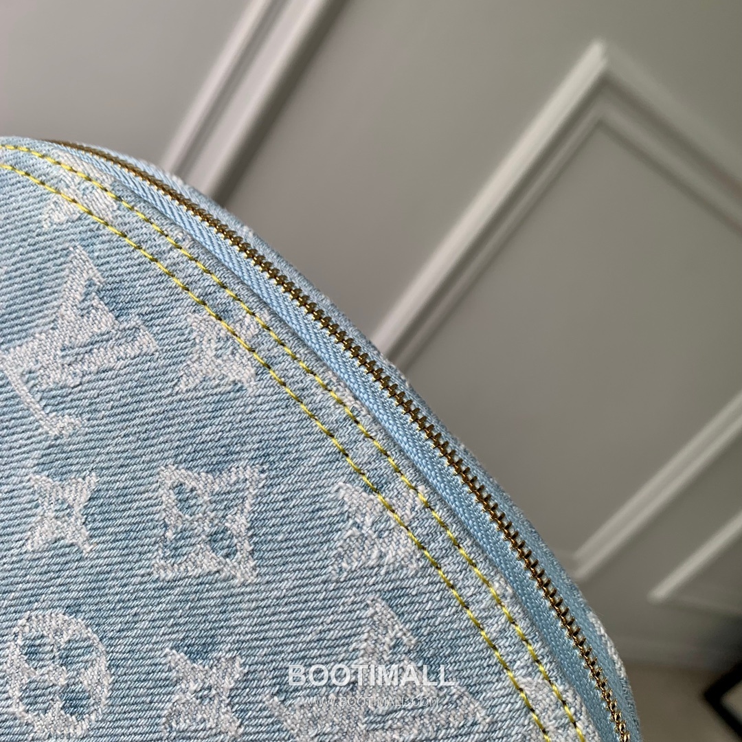 Louis Vuitton Pochette Cosmétique M83616 Monogram Denim Canvas Cosmetic Pouch 루이비통 포쉐트 코스메틱 모노그램 데님 캔버스 코스메틱 파우치 19cm 5