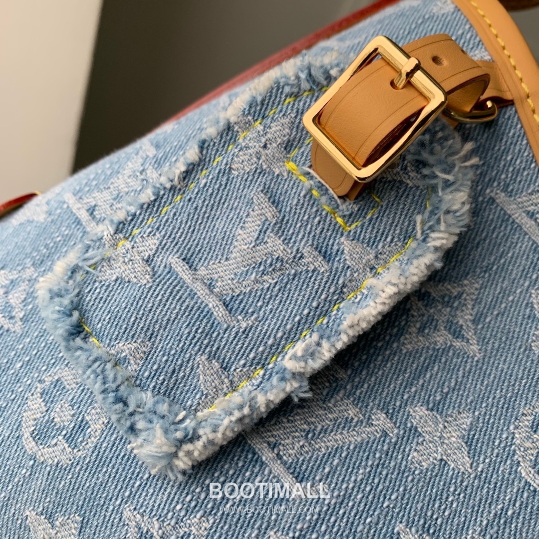 Louis Vuitton Carryall BB M11462 Monogram Denim Canvas Shoulder Bag 루이비통 캐리올 BB 모노그램 데님 캔버스 숄더백 29cm 4