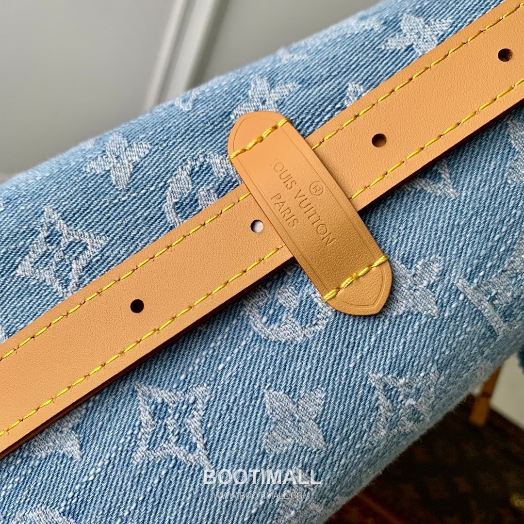 Louis Vuitton Carryall BB M11462 Monogram Denim Canvas Shoulder Bag 루이비통 캐리올 BB 모노그램 데님 캔버스 숄더백 29cm 5