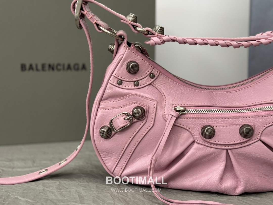 Balenciaga Le Cagole Large Hobo Bag Leather Shoulder & Crossbody Bag 발렌시아가 르 카골 라지 호보백 레더 숄더 크로스백 33cm 4
