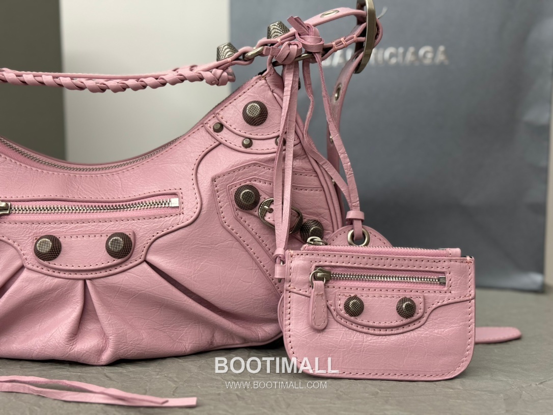 Balenciaga Le Cagole Large Hobo Bag Leather Shoulder & Crossbody Bag 발렌시아가 르 카골 라지 호보백 레더 숄더 크로스백 33cm 5