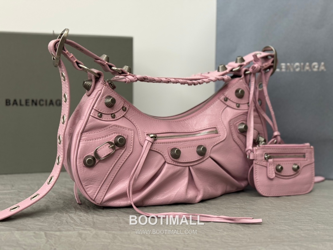 Balenciaga Le Cagole Large Hobo Bag Leather Shoulder & Crossbody Bag 발렌시아가 르 카골 라지 호보백 레더 숄더 크로스백 33cm 7