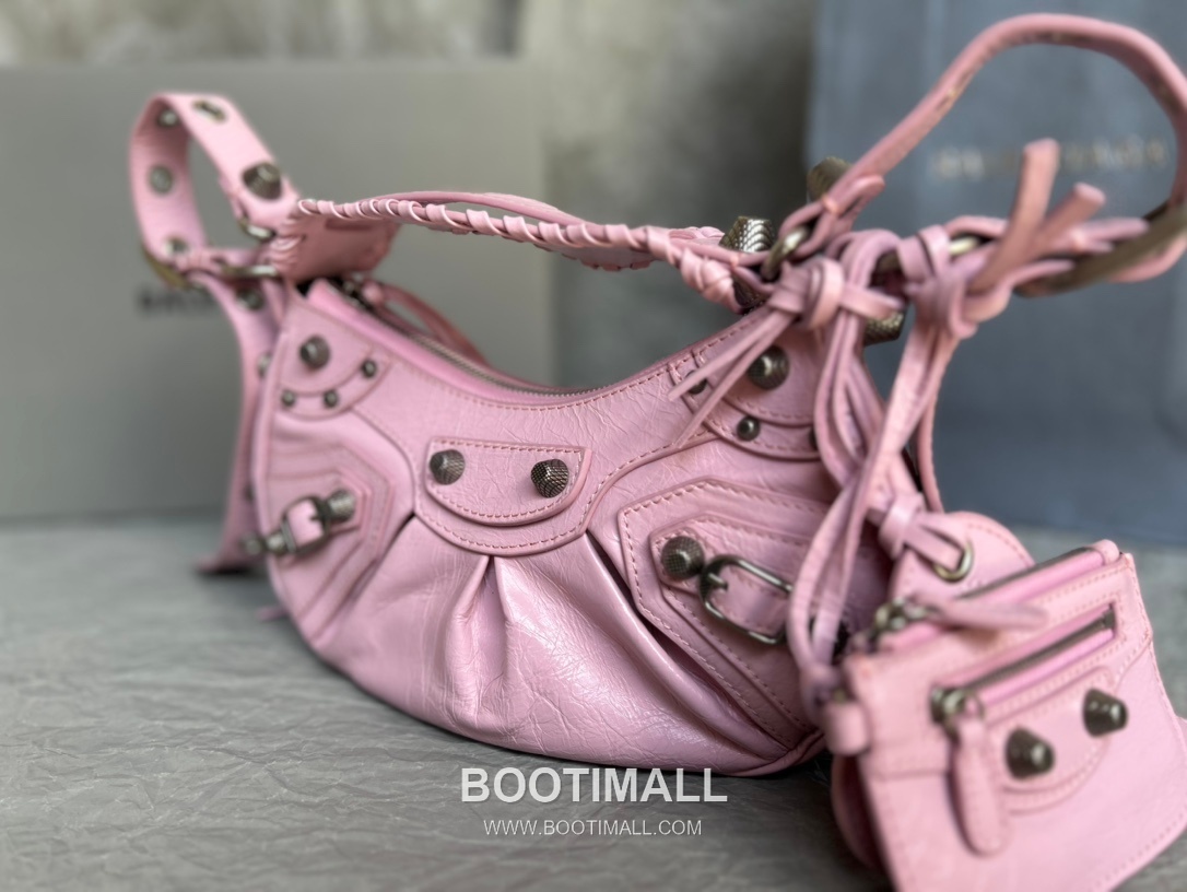 Balenciaga Le Cagole Small Hobo Bag Leather Shoulder & Crossbody Bag 발렌시아가 르 카골 스몰 호보백 레더 숄더 크로스백 26cm 8