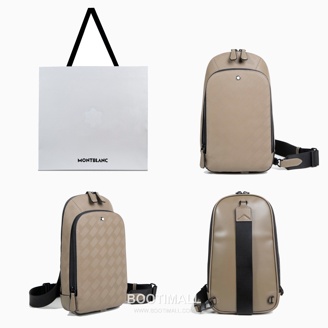 Montblanc Sartorial 3.0 Crossbody Chest Bag MB220243 Leather Sling Bag 몽블랑 사토리얼 3.0 크로스바디 체스트백 MB220243 레더 슬링백 29.5cm 1