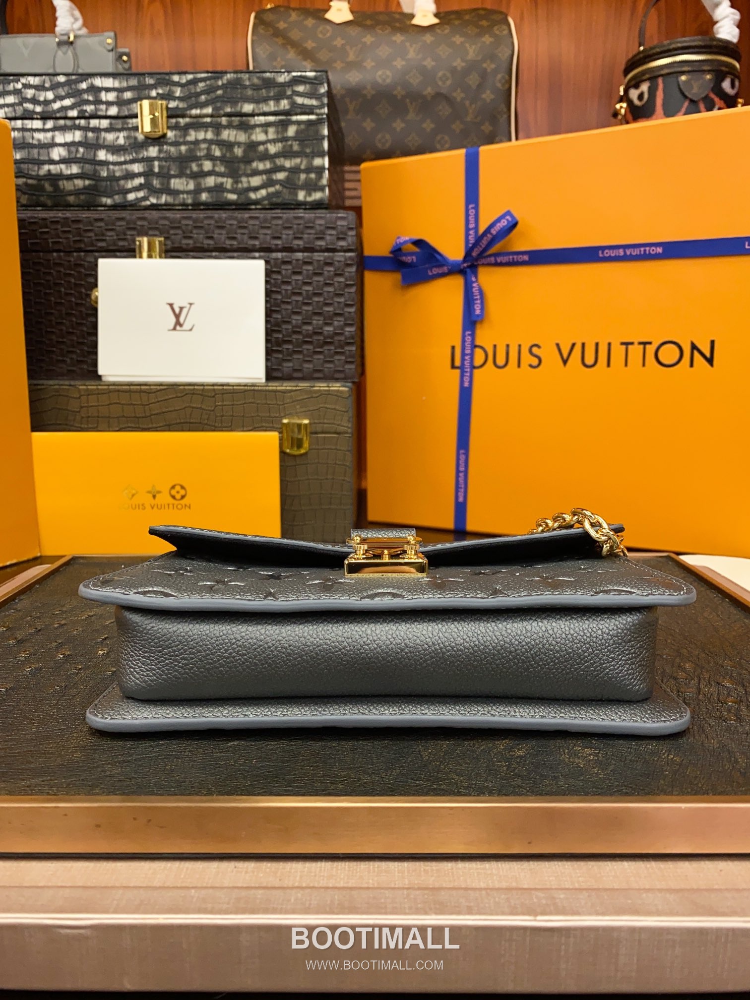 Louis Vuitton Wallet On Chain Métis M12761 Monogram Empreinte Leather Chain Bag 루이비통 월렛 온 체인 메티스 모노그램 앙프렝뜨 가죽 체인백 19cm 9