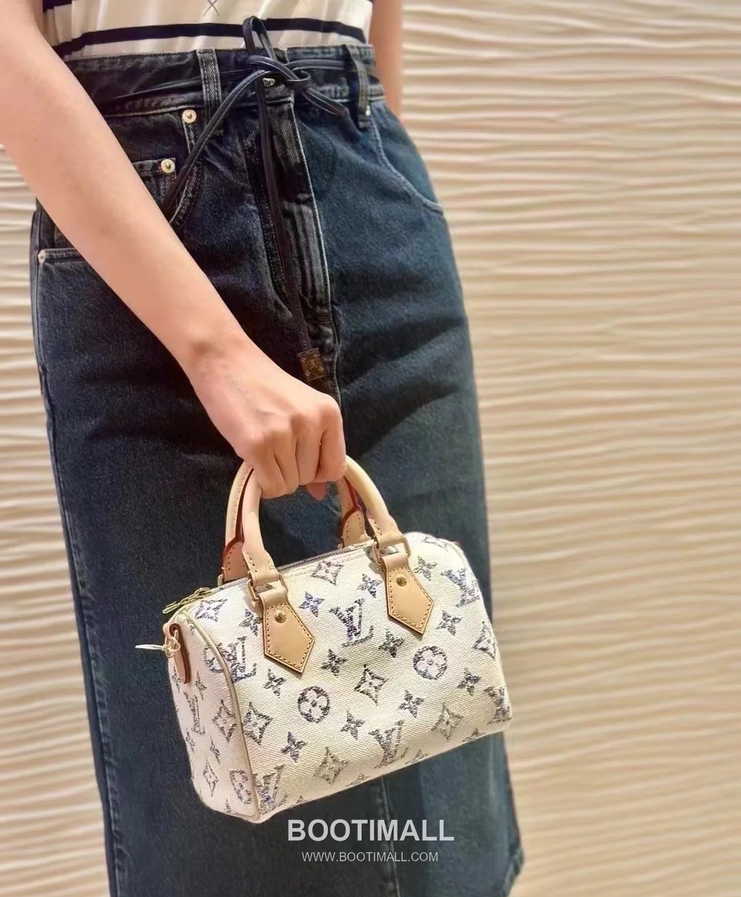 Louis Vuitton Speedy Bandoulière 20 M24709 Monogram Jacquard Textile Bag 루이비통 스피디 반둘리에 20 모노그램 자카드 텍스타일 백 20.5cm 1