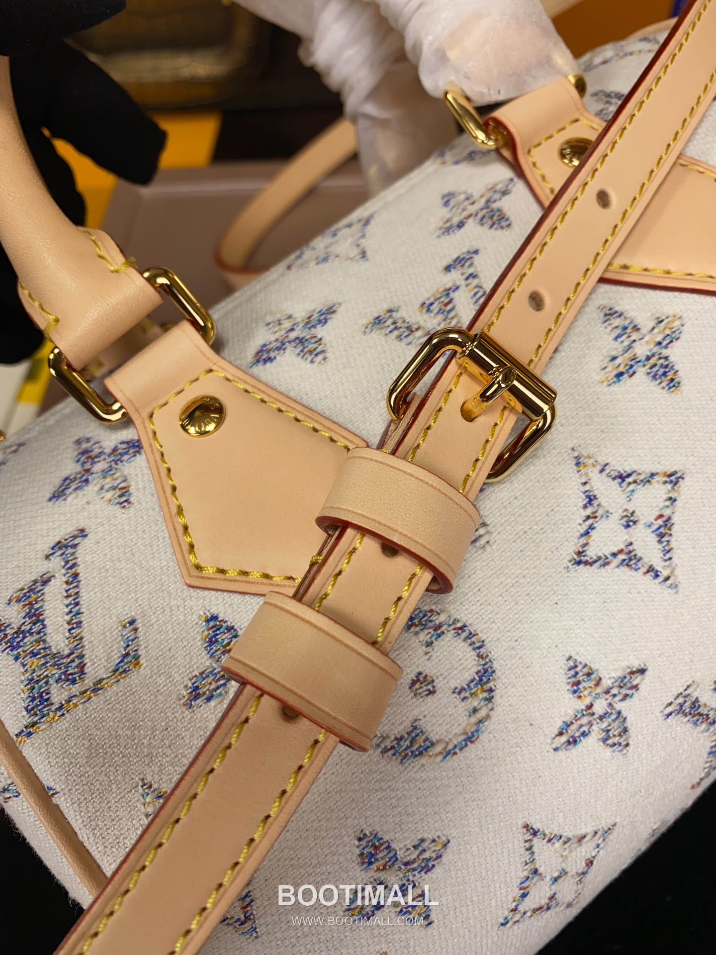 Louis Vuitton Speedy Bandoulière 20 M24709 Monogram Jacquard Textile Bag 루이비통 스피디 반둘리에 20 모노그램 자카드 텍스타일 백 20.5cm 14