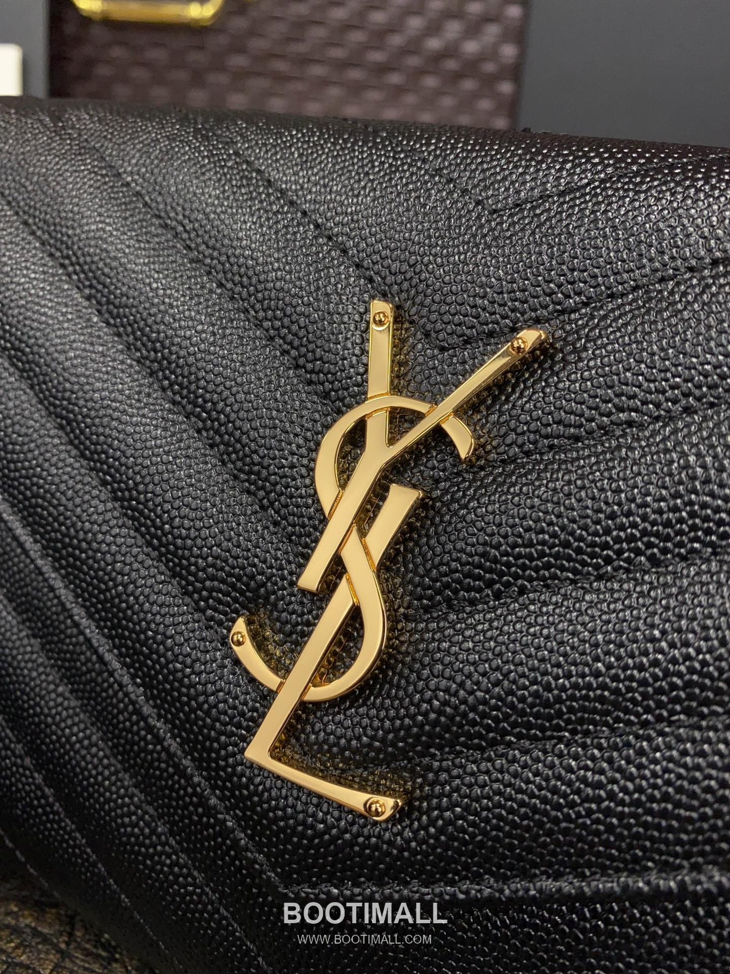 Saint Laurent Chain Wallet 377828 Calfskin Leather Quilted Wallet 생로랑 체인 월렛 카프스킨 가죽 퀼팅 지갑 22.5cm 5