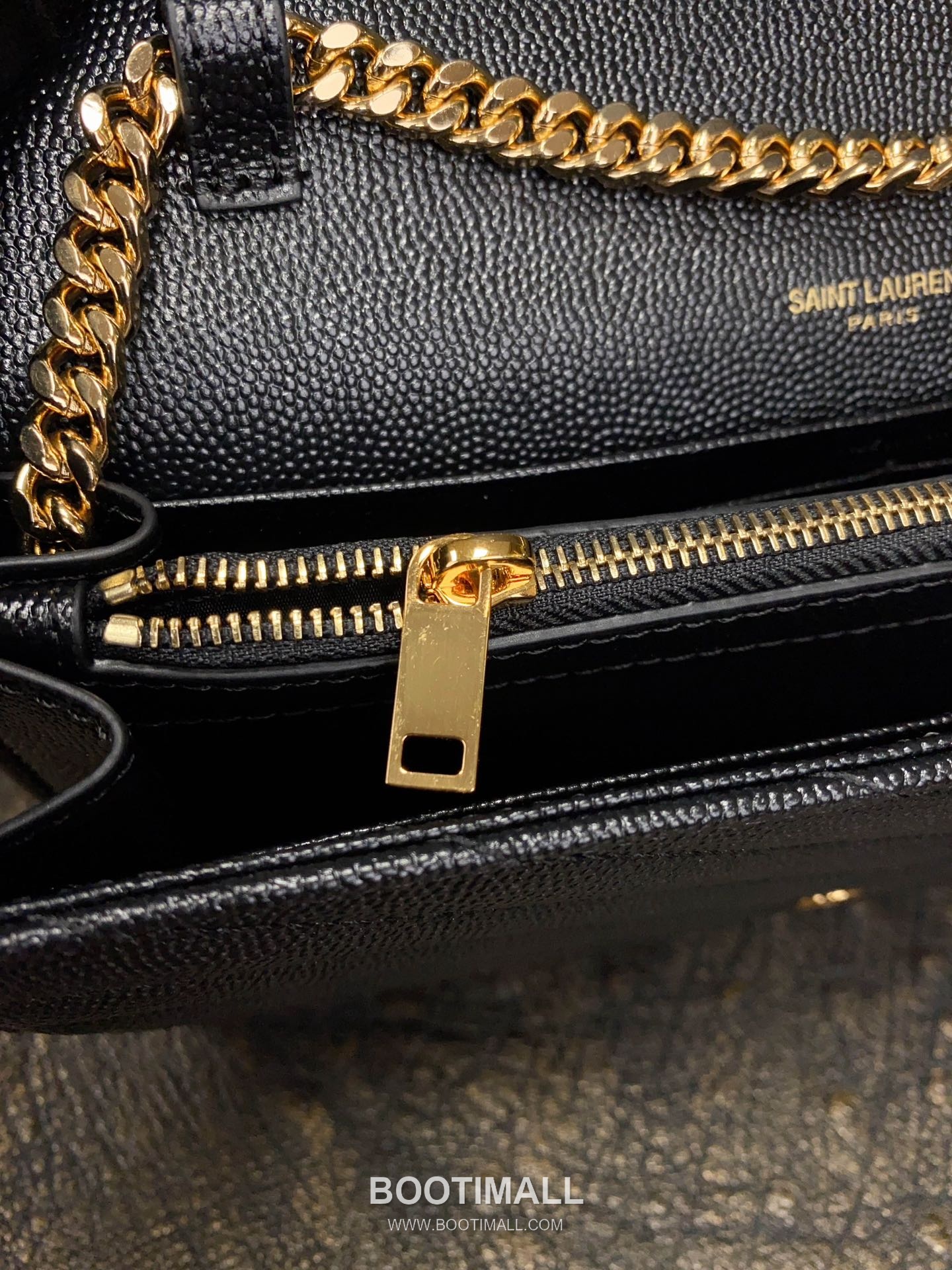 Saint Laurent Chain Wallet 377828 Calfskin Leather Quilted Wallet 생로랑 체인 월렛 카프스킨 가죽 퀼팅 지갑 22.5cm 8