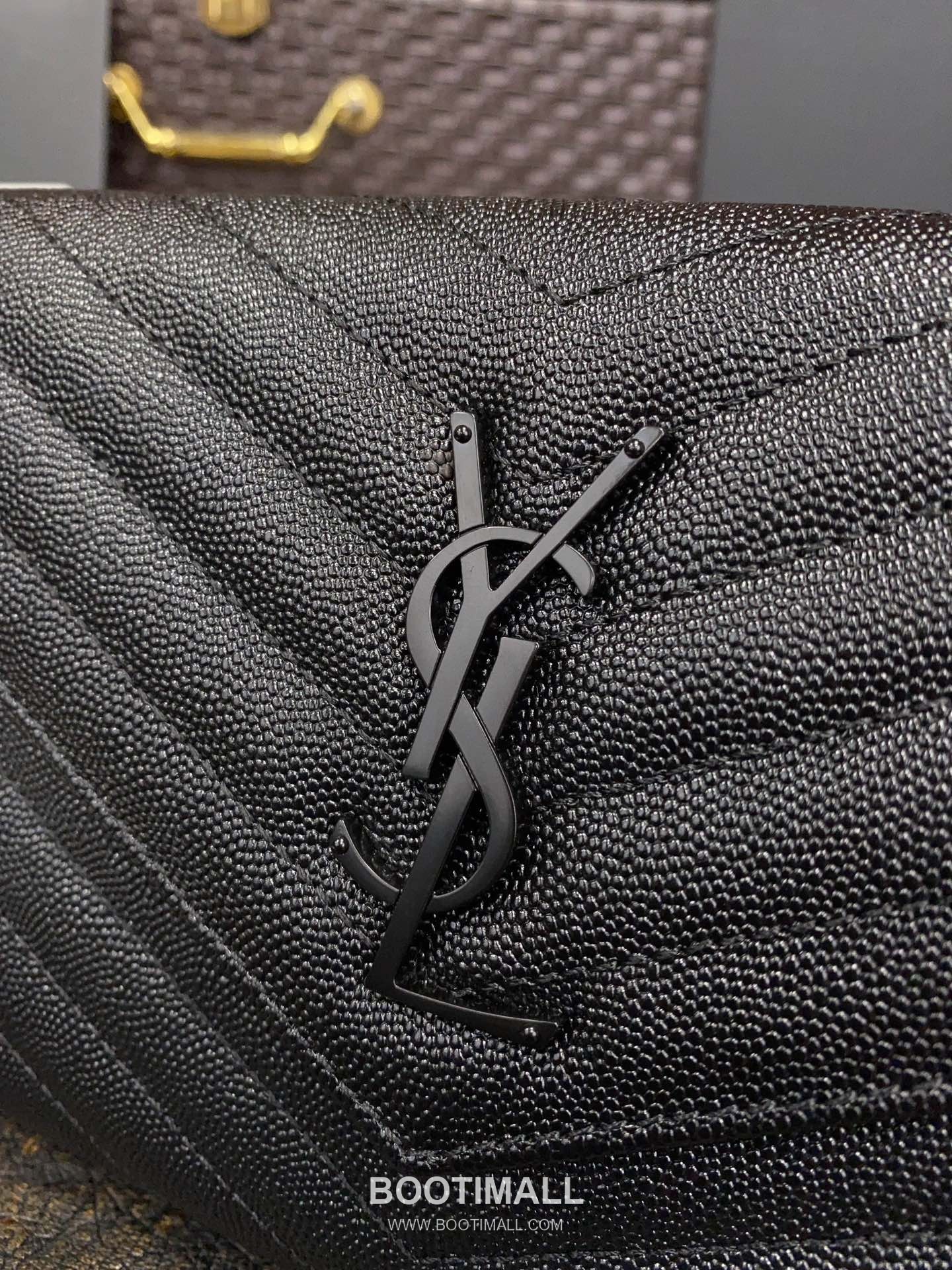 Saint Laurent Chain Wallet 377828 Calfskin Leather Quilted Wallet 생로랑 체인 월렛 카프스킨 가죽 퀼팅 지갑 22.5cm 5