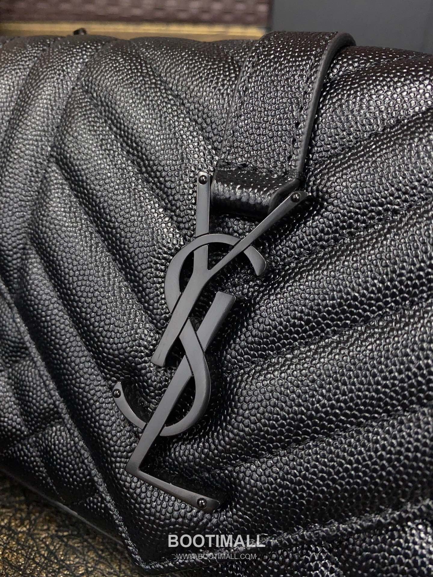 Saint Laurent Envelope Small 526286 Grained Calfskin Quilted Chain Bag 생로랑 엔벨로프 스몰 그레인 카프스킨 퀼팅 체인백 21cm 5