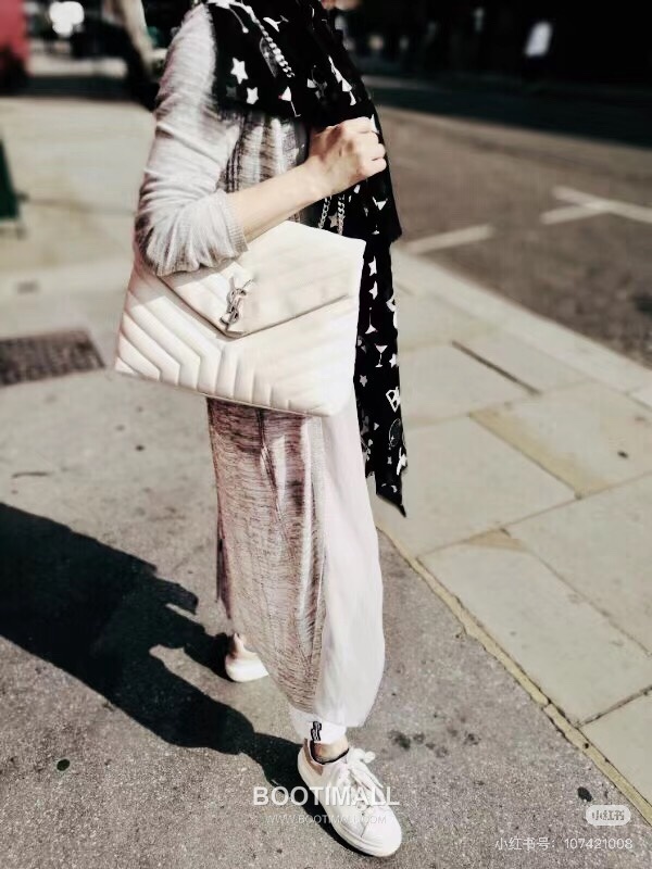 Saint Laurent Envelope Medium 392288 Smooth Calfskin Quilted Chain Bag 생로랑 엔벨로프 미디움 스무스 카프스킨 퀼팅 체인백 32cm 6