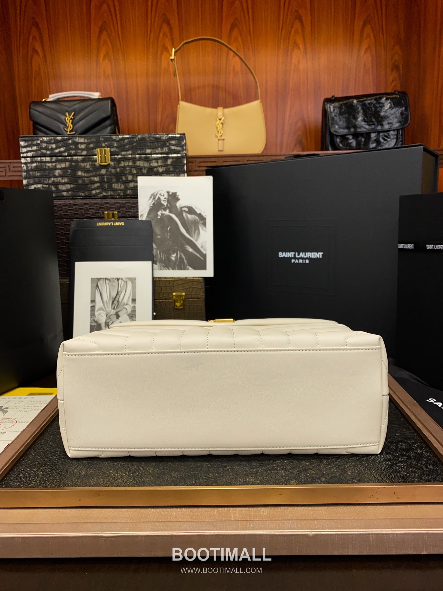 Saint Laurent Envelope Medium 392288 Smooth Calfskin Quilted Chain Bag 생로랑 엔벨로프 미디움 스무스 카프스킨 퀼팅 체인백 32cm 12