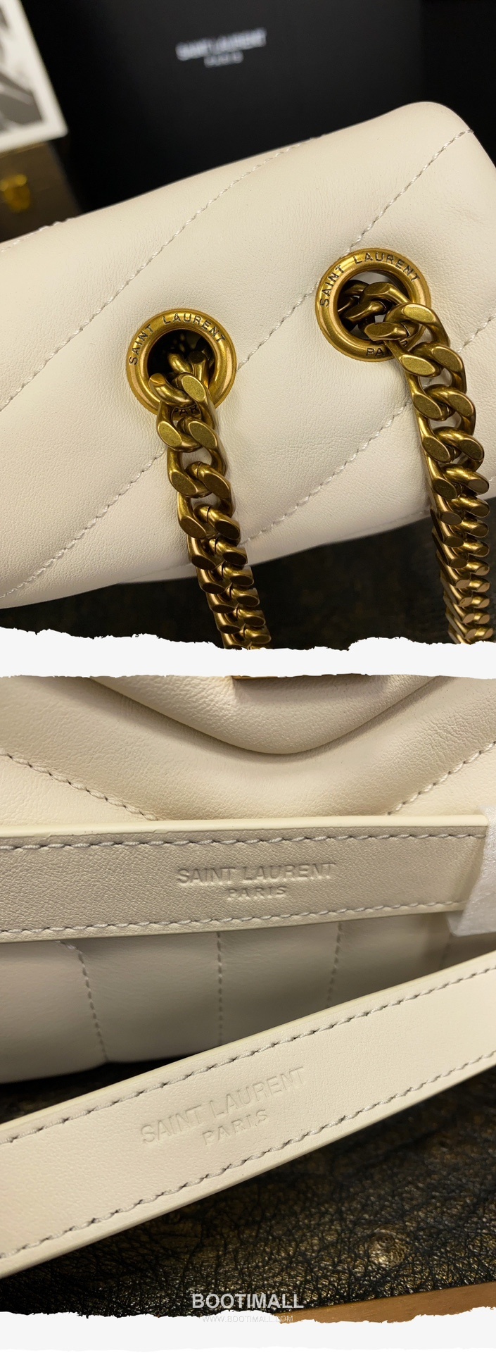 Saint Laurent Envelope Medium 392288 Smooth Calfskin Quilted Chain Bag 생로랑 엔벨로프 미디움 스무스 카프스킨 퀼팅 체인백 32cm 14