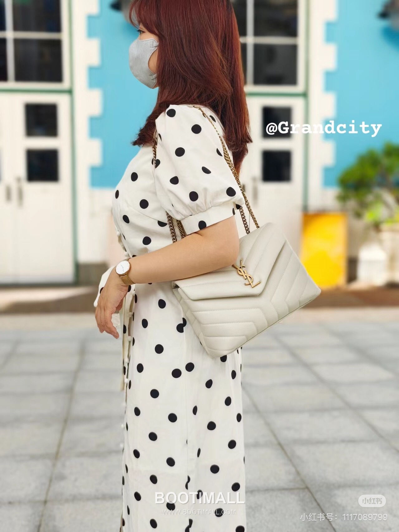 Saint Laurent Envelope Medium 494699 Smooth Calfskin Quilted Chain Bag 생로랑 엔벨로프 미디움 스무스 카프스킨 퀼팅 체인백 23cm 15