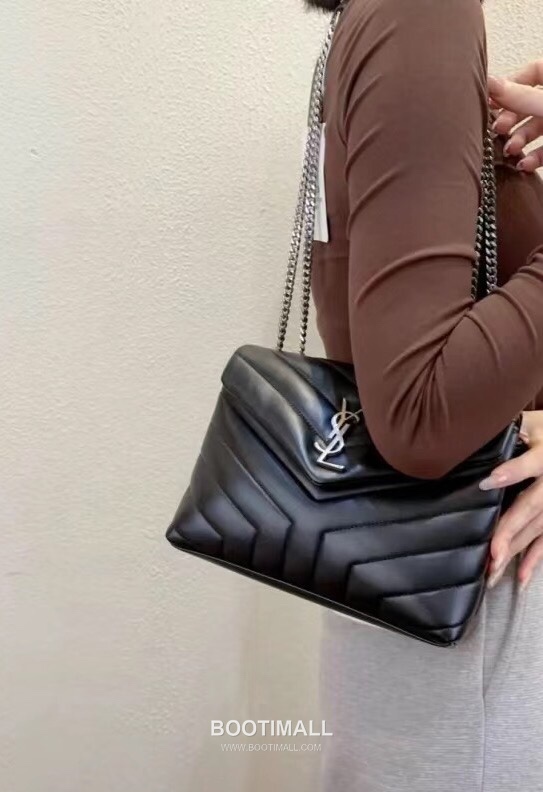 Saint Laurent Envelope Medium 494699 Smooth Calfskin Quilted Chain Bag 생로랑 엔벨로프 미디움 스무스 카프스킨 퀼팅 체인백 23cm 18