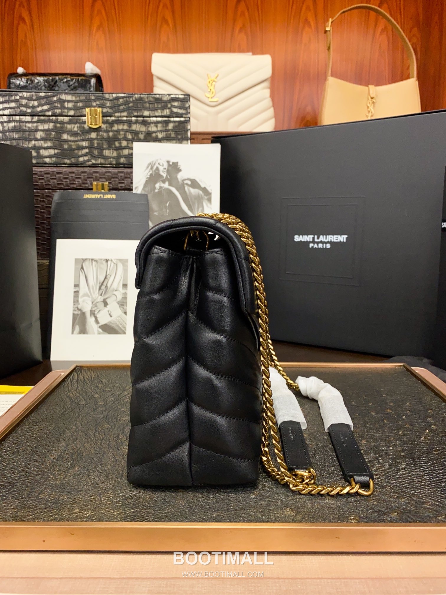 Saint Laurent Envelope Medium 494699 Smooth Calfskin Quilted Chain Bag 생로랑 엔벨로프 미디움 스무스 카프스킨 퀼팅 체인백 23cm 2