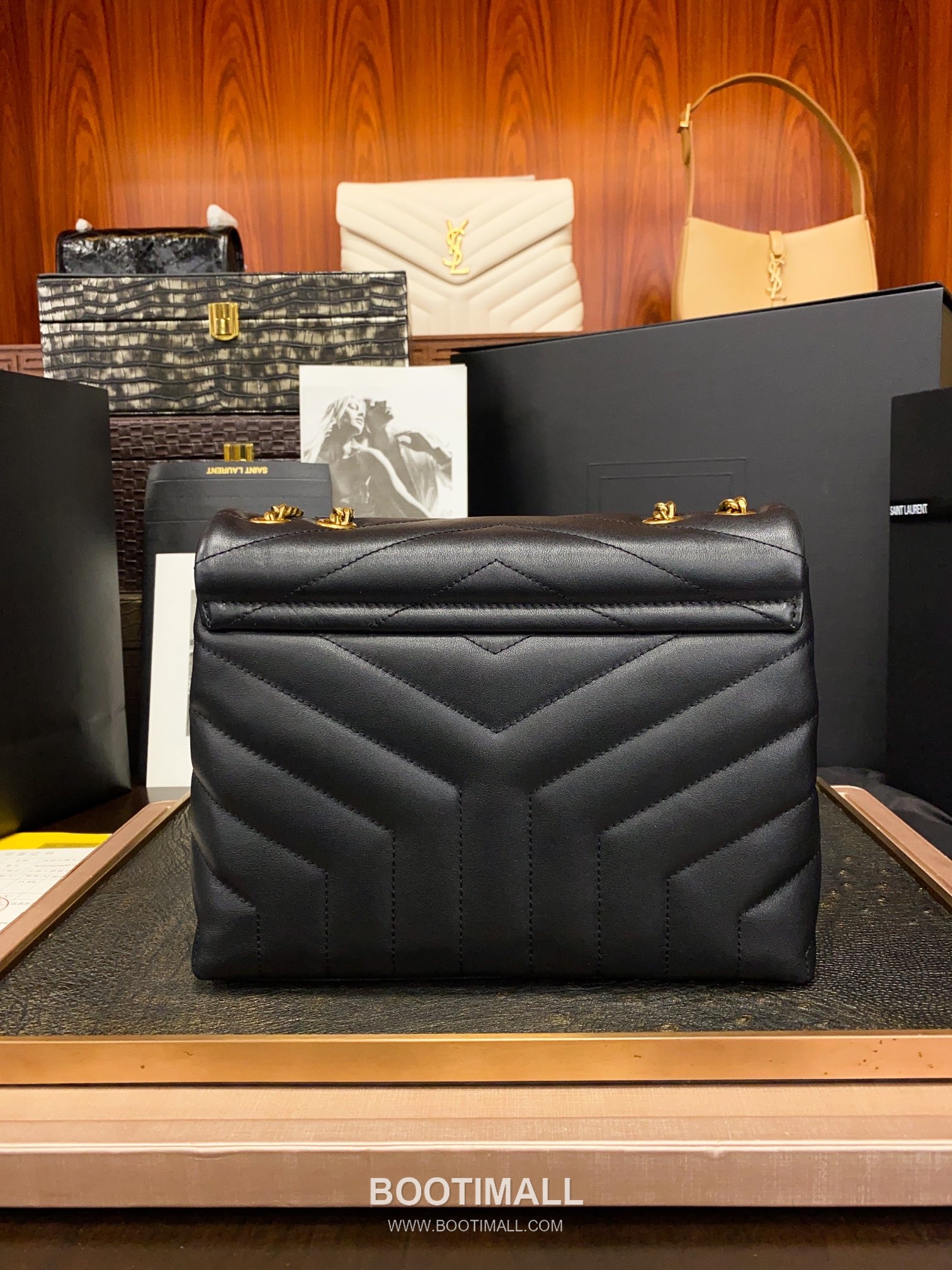 Saint Laurent Envelope Medium 494699 Smooth Calfskin Quilted Chain Bag 생로랑 엔벨로프 미디움 스무스 카프스킨 퀼팅 체인백 23cm 3