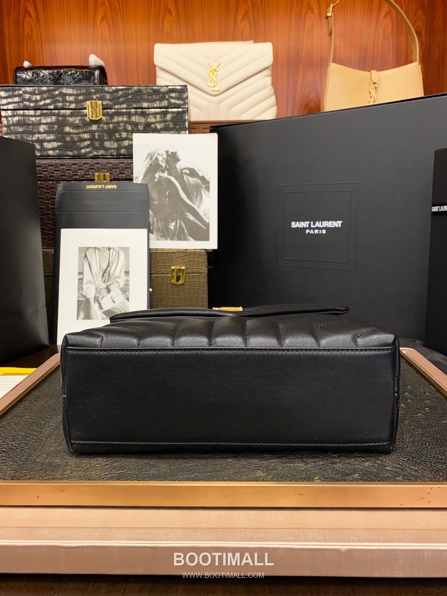 Saint Laurent Envelope Medium 494699 Smooth Calfskin Quilted Chain Bag 생로랑 엔벨로프 미디움 스무스 카프스킨 퀼팅 체인백 23cm 4