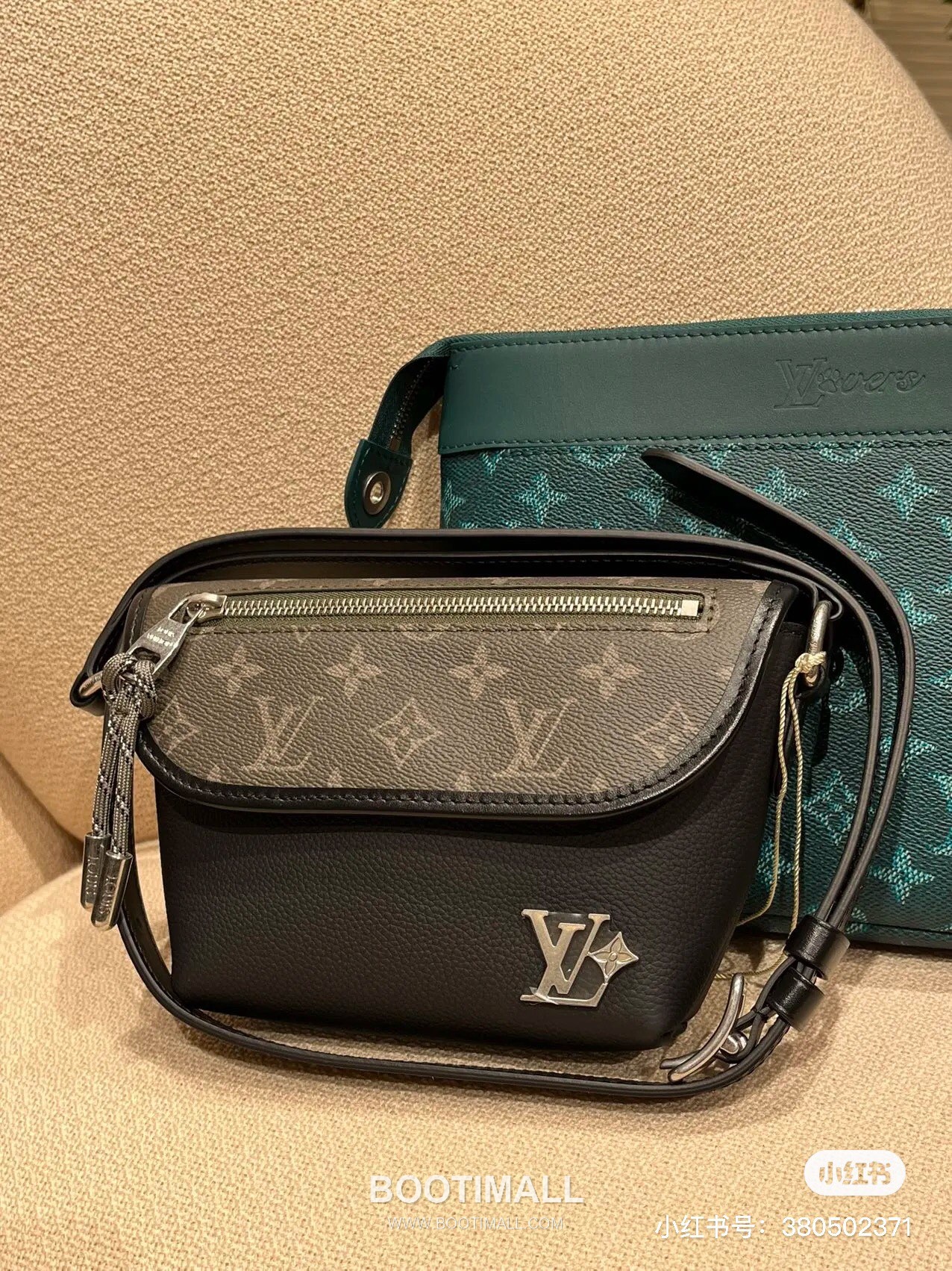 Louis Vuitton Pulse Mini Bag M12618 Monogram Canvas and Leather Shoulder Bag 루이비통 펄스 미니백 모노그램 캔버스 가죽 숄더백 22.5cm 5