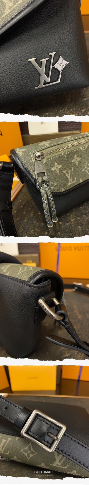 Louis Vuitton Pulse Mini Bag M12618 Monogram Canvas and Leather Shoulder Bag 루이비통 펄스 미니백 모노그램 캔버스 가죽 숄더백 22.5cm 13