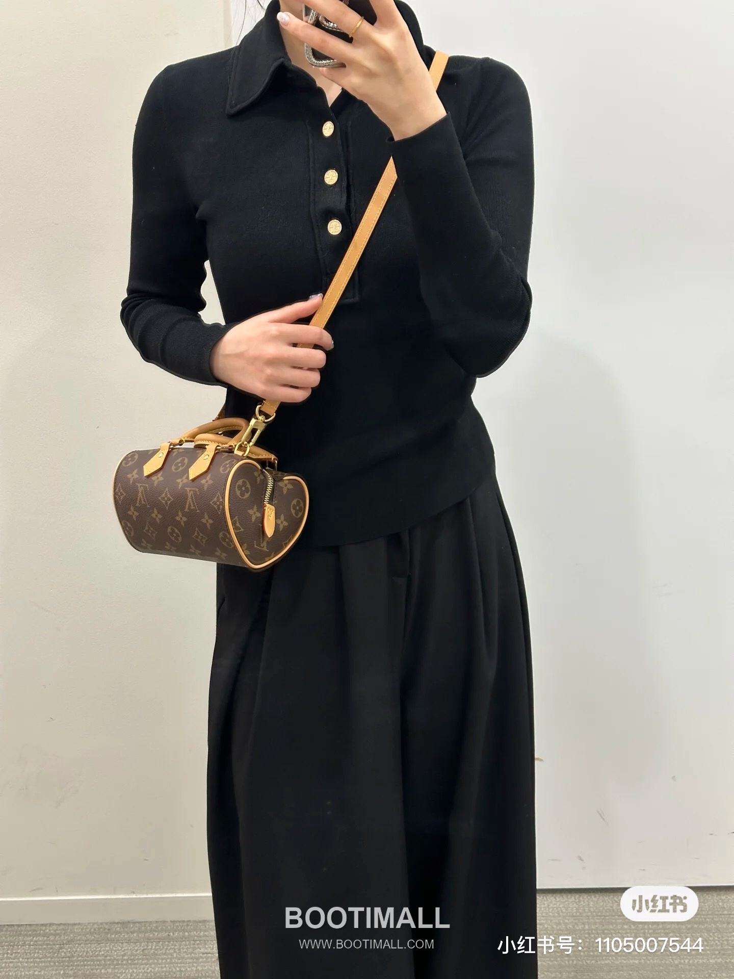 Louis Vuitton Nano Speedy M13226 Monogram Empreinte Leather Mini Bag 루이비통 나노 스피디 모노그램 앙프렝뜨 가죽 미니백 18cm 2