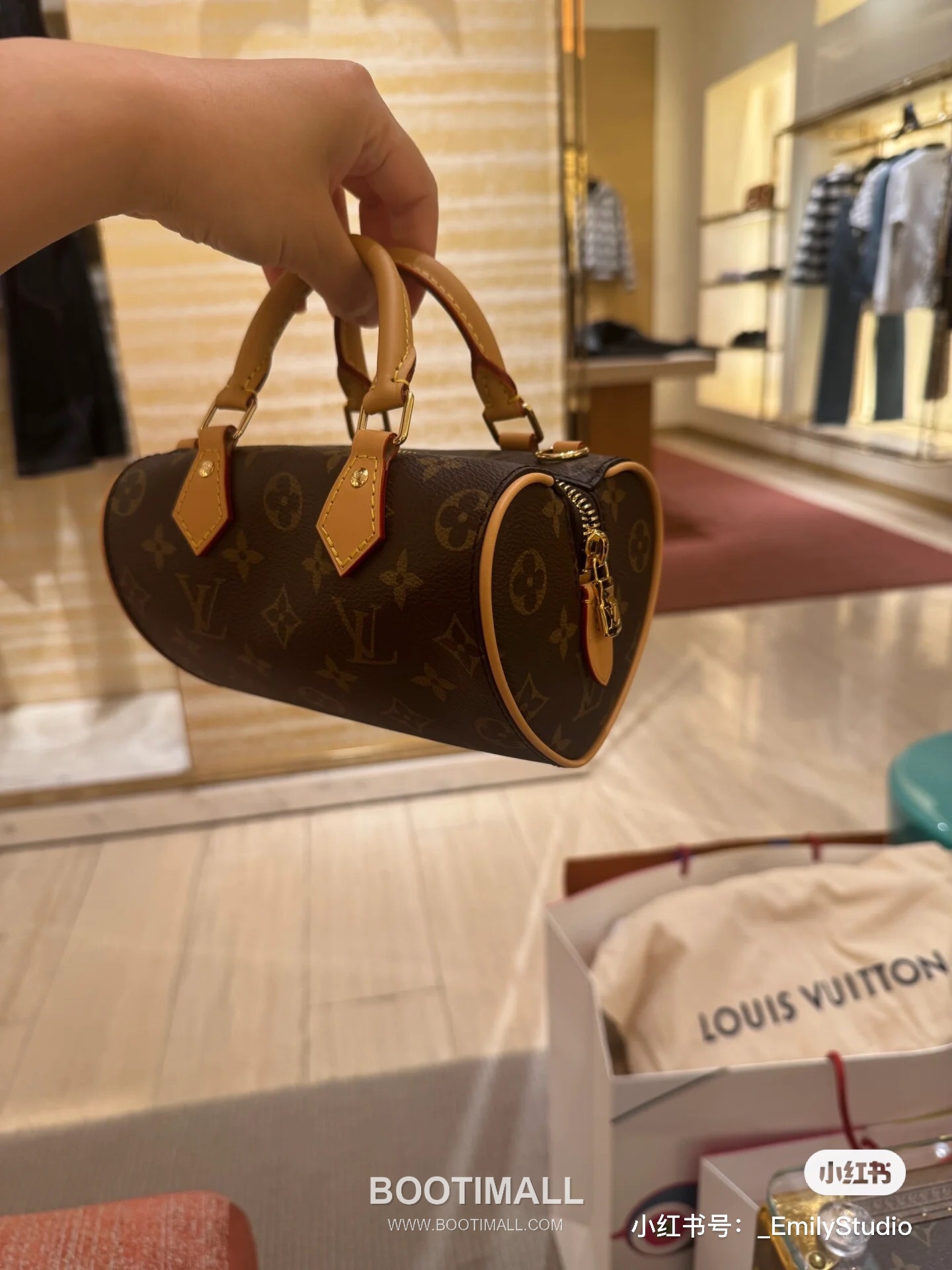 Louis Vuitton Nano Speedy M13226 Monogram Empreinte Leather Mini Bag 루이비통 나노 스피디 모노그램 앙프렝뜨 가죽 미니백 18cm 9