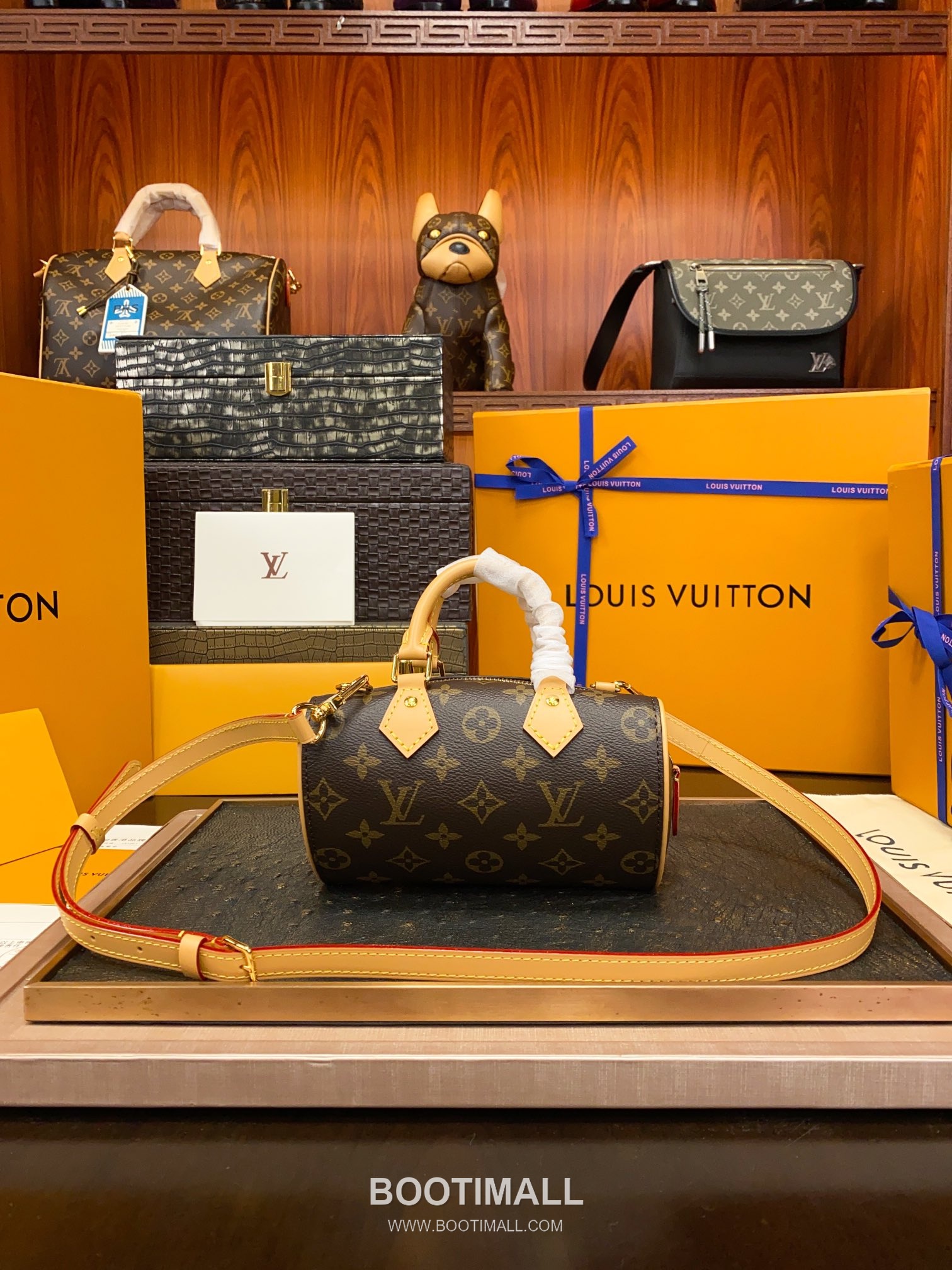 Louis Vuitton Nano Speedy M13226 Monogram Empreinte Leather Mini Bag 루이비통 나노 스피디 모노그램 앙프렝뜨 가죽 미니백 18cm 10