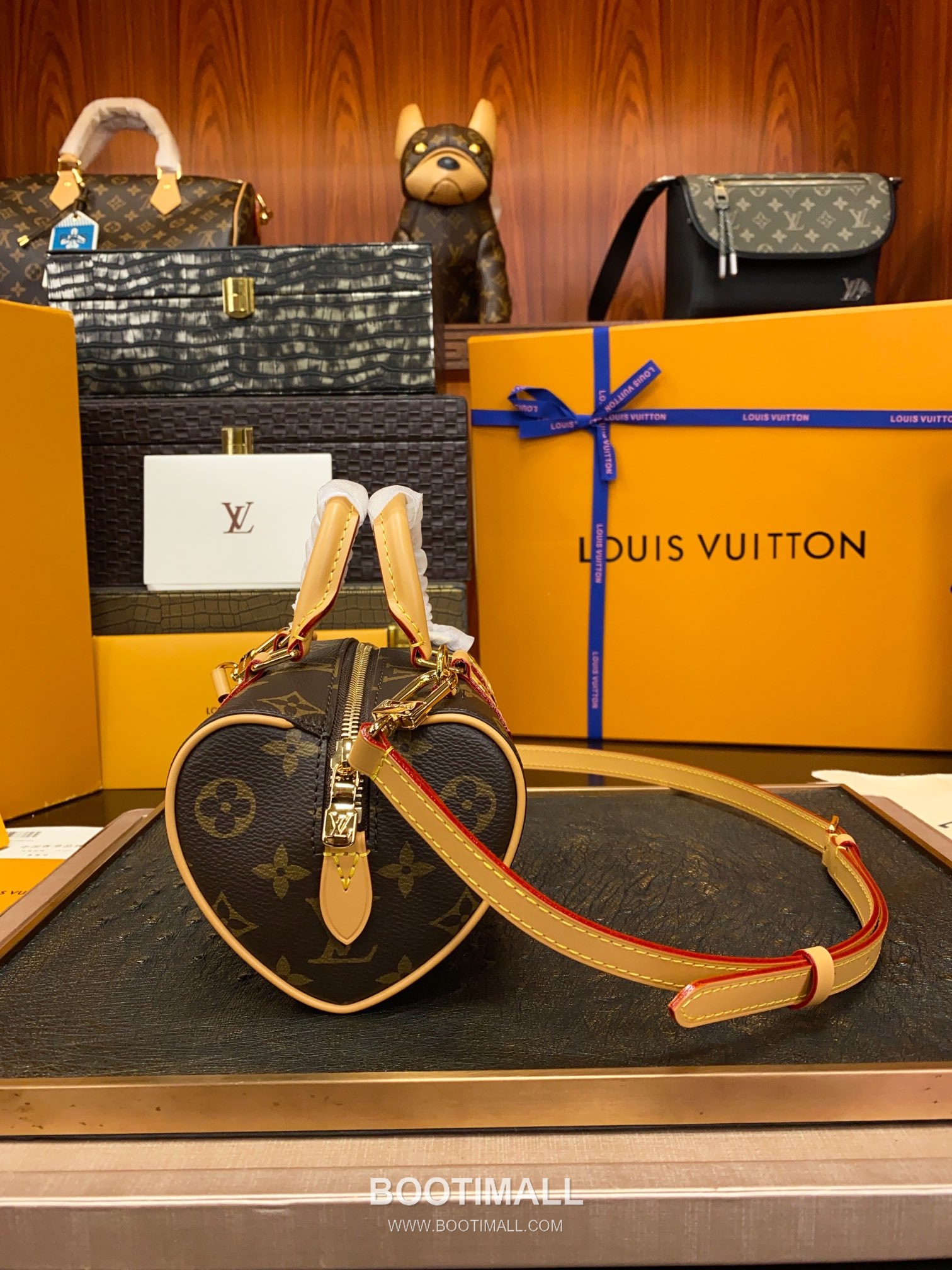 Louis Vuitton Nano Speedy M13226 Monogram Empreinte Leather Mini Bag 루이비통 나노 스피디 모노그램 앙프렝뜨 가죽 미니백 18cm 12