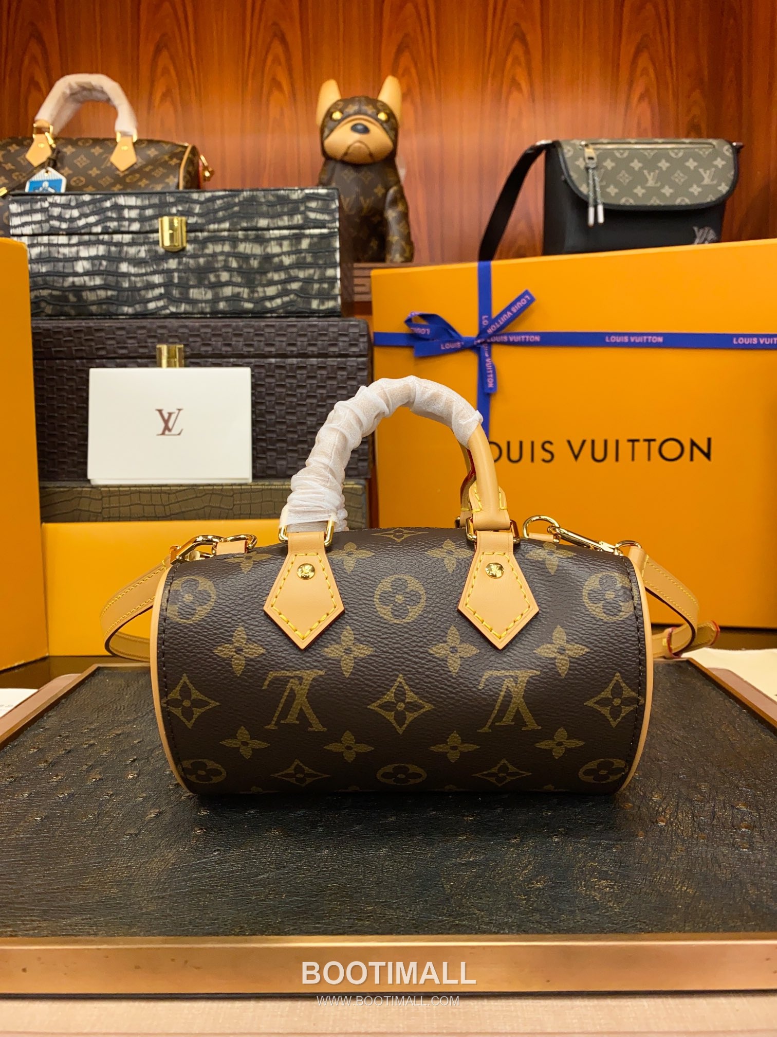 Louis Vuitton Nano Speedy M13226 Monogram Empreinte Leather Mini Bag 루이비통 나노 스피디 모노그램 앙프렝뜨 가죽 미니백 18cm 13