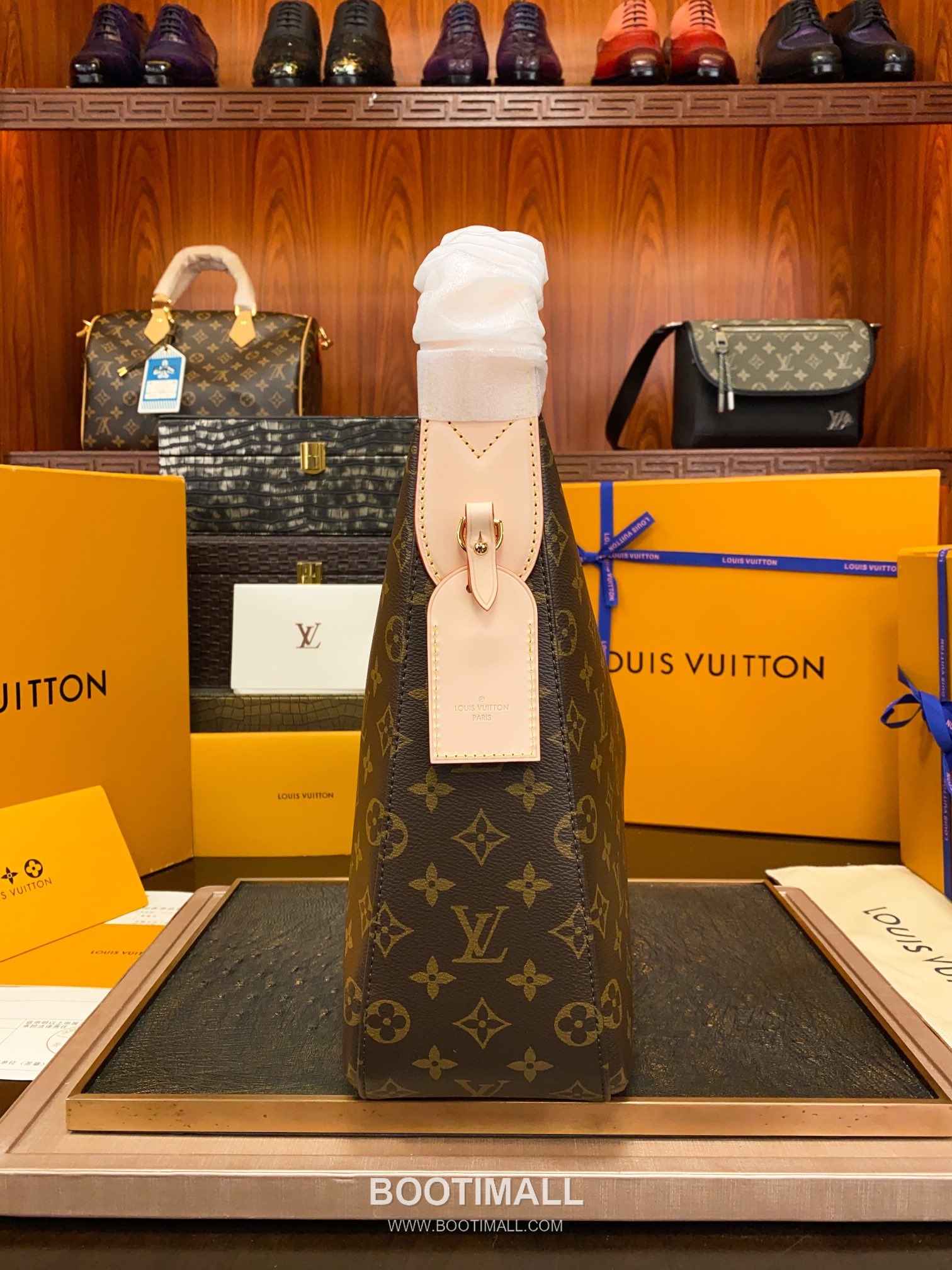 Louis Vuitton Slouchy MM M12098 Monogram Canvas Tote Bag 루이비통 슬라우치 MM 모노그램 캔버스 토트백 40cm 8