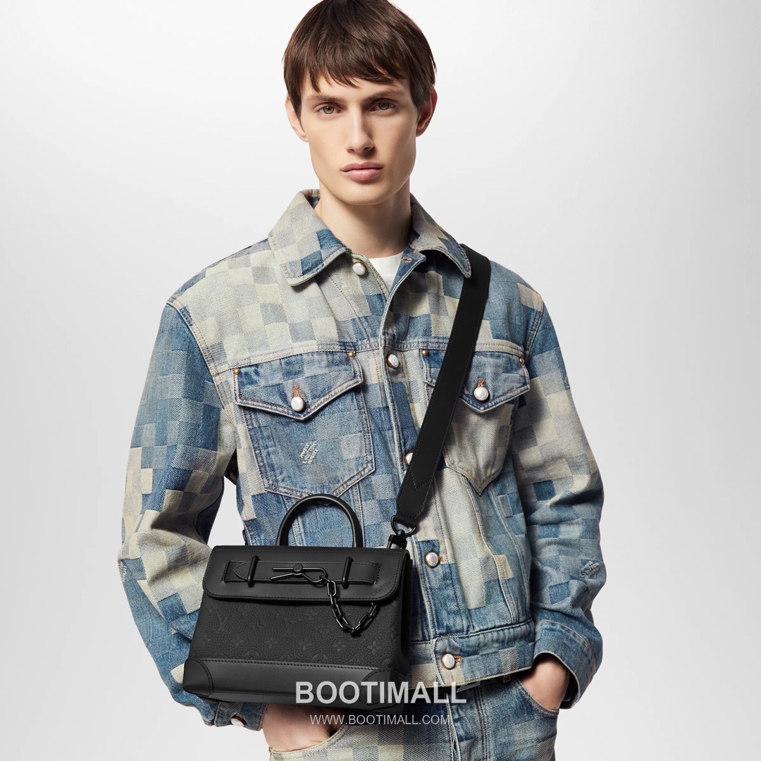 Louis Vuitton Steamer Small M24436 Taurillon Monogram Embossed Leather Bag 루이비통 스티머 스몰 토리옹 모노그램 엠보스 가죽 백 25cm 2