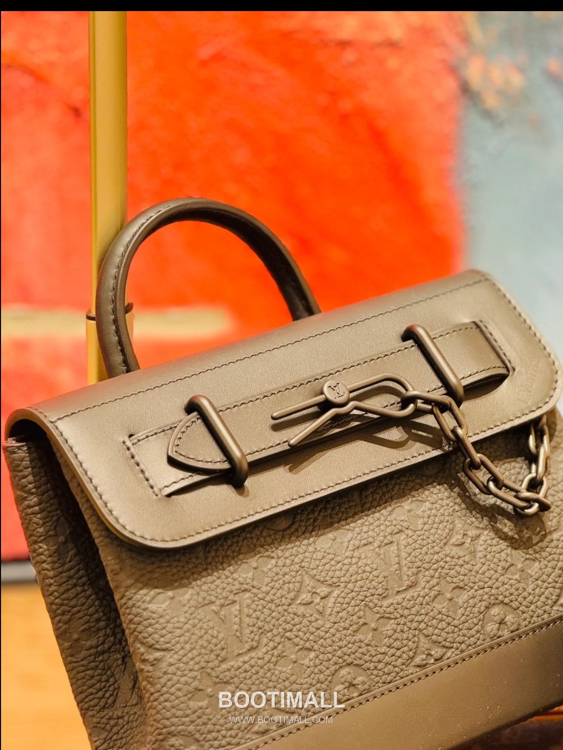 Louis Vuitton Steamer Small M24436 Taurillon Monogram Embossed Leather Bag 루이비통 스티머 스몰 토리옹 모노그램 엠보스 가죽 백 25cm 7