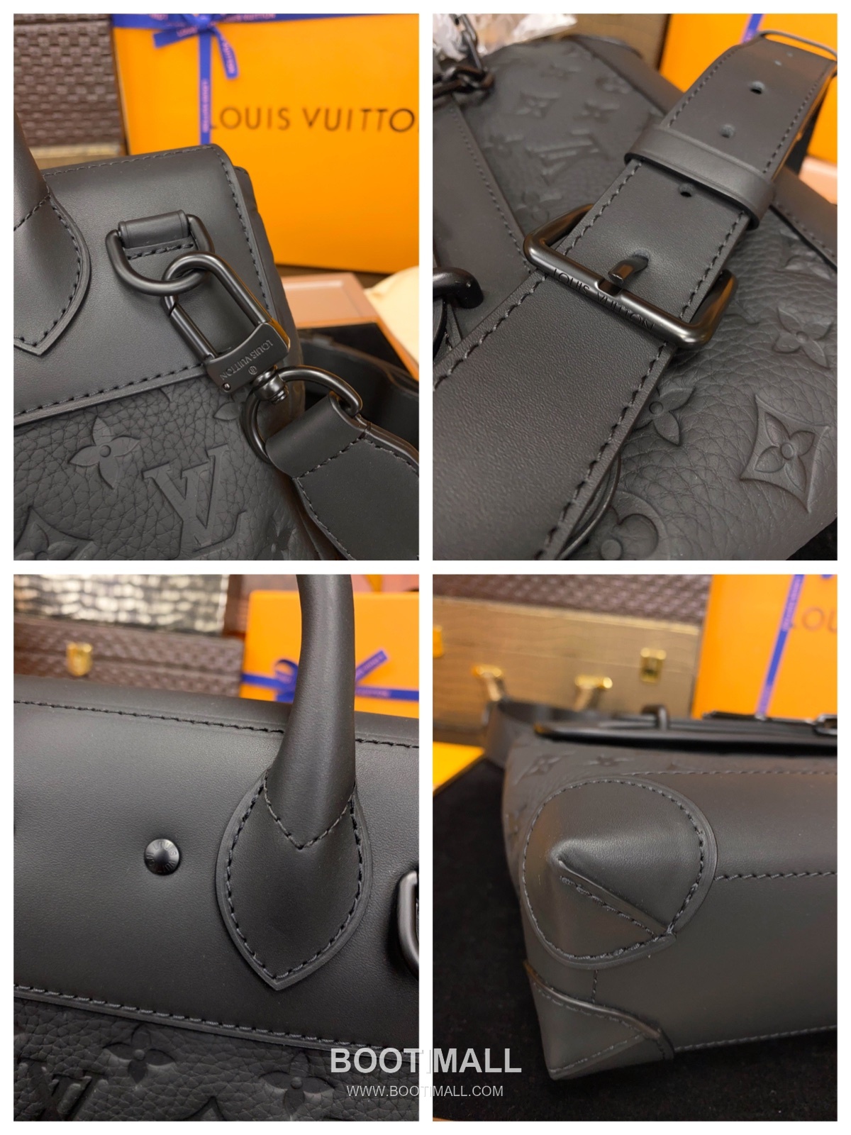 Louis Vuitton Steamer Small M24436 Taurillon Monogram Embossed Leather Bag 루이비통 스티머 스몰 토리옹 모노그램 엠보스 가죽 백 25cm 17