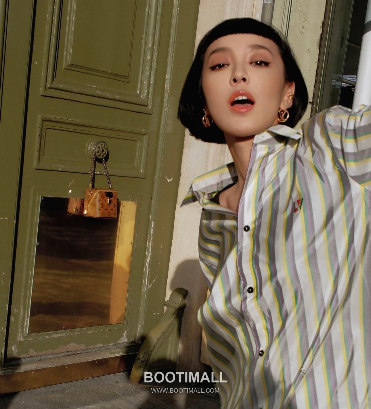 Louis Vuitton Just In Case Bag M47162 Monogram Reverse Canvas Mini Bag 루이비통 저스트 인 케이스 모노그램 리버스 캔버스 미니백 14cm 5