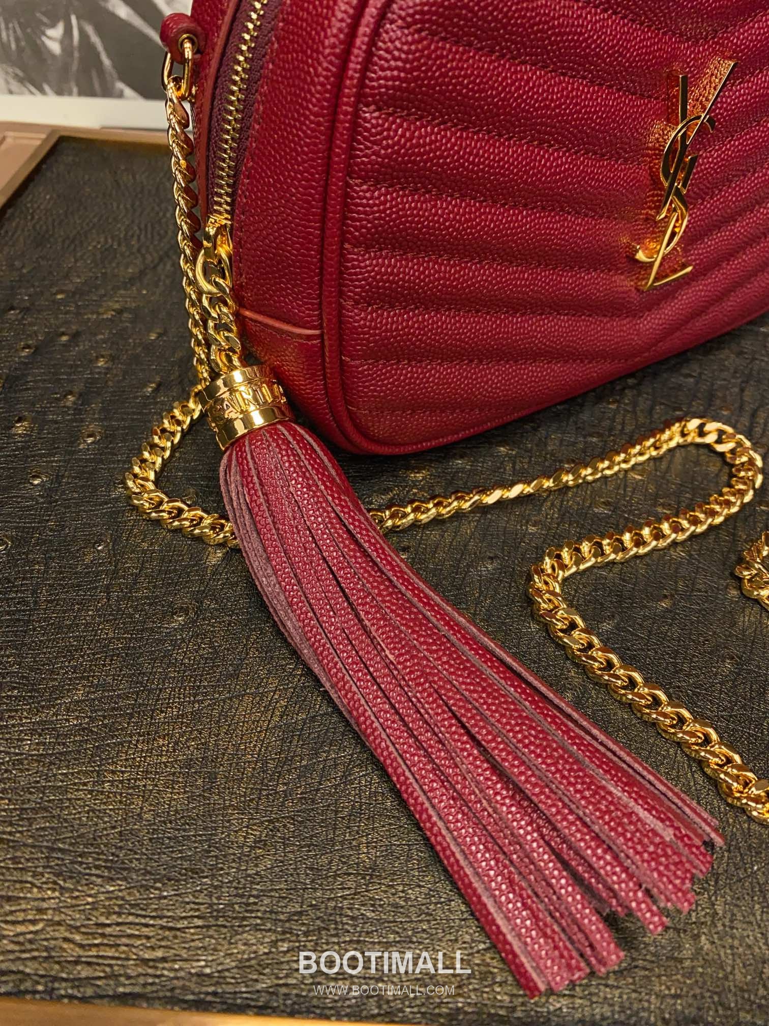 Saint Laurent Lou Camera Bag 612579 Calfskin Leather Shoulder Bag 생로랑 루 카메라백 카프스킨 가죽 숄더백 19cm 6