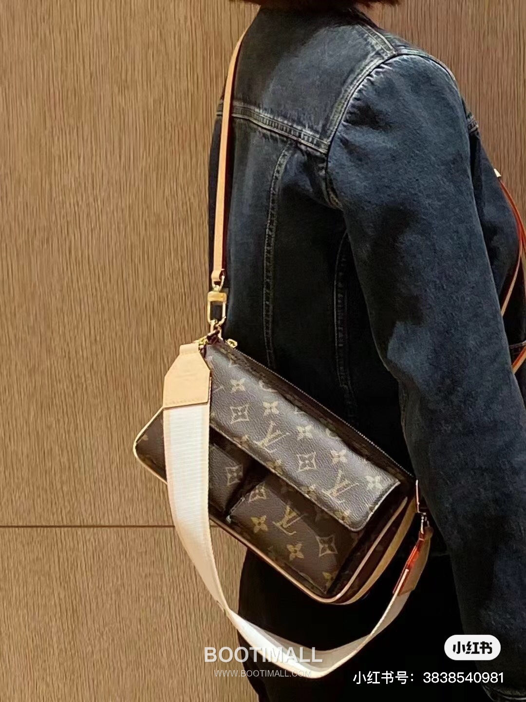 Louis Vuitton Vibe Bag M46999 Monogram Canvas Shoulder Bag 루이비통 바이브 모노그램 캔버스 숄더백 25cm 7