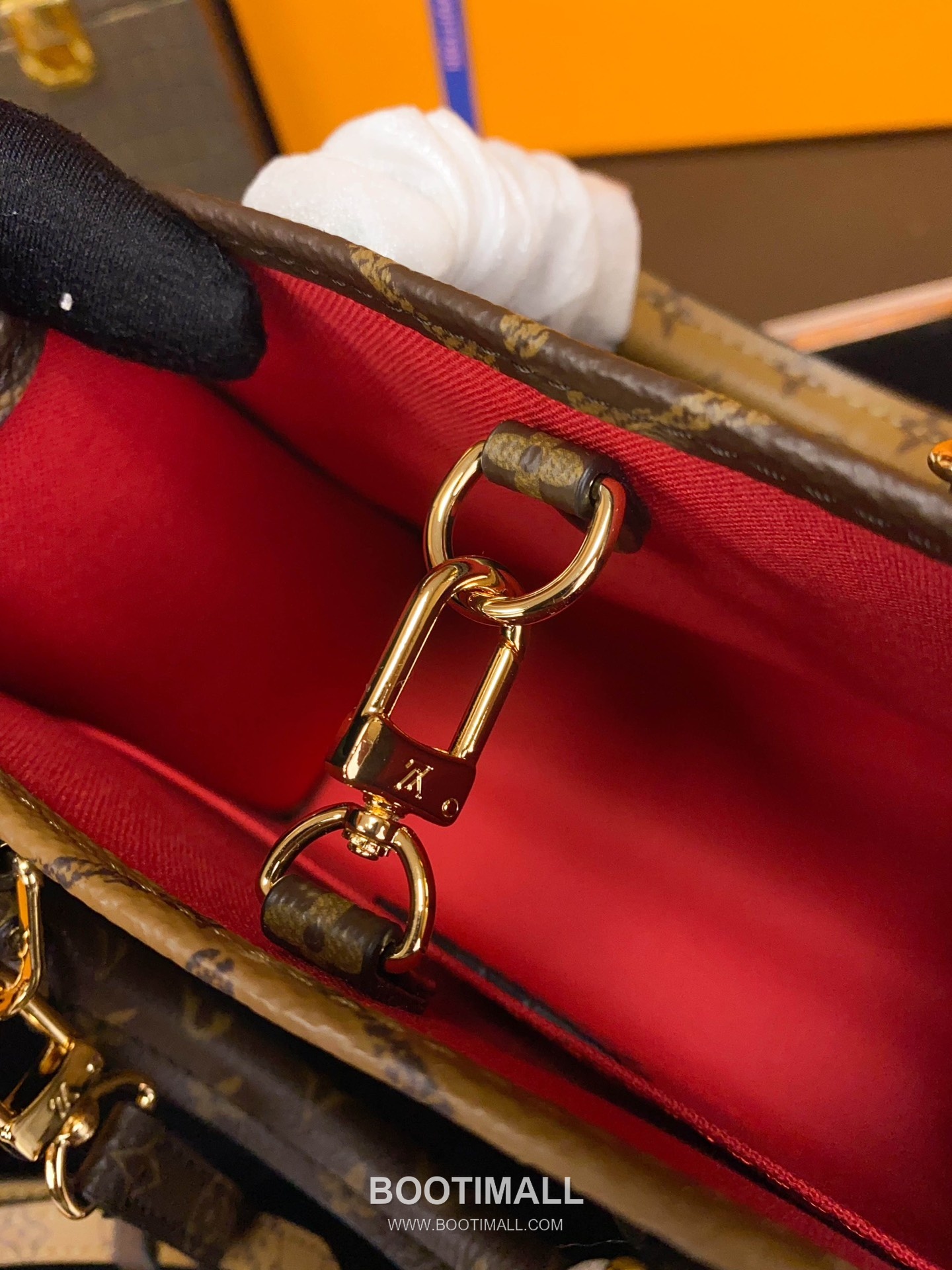 Louis Vuitton OnTheGo Tote Bag M46839 Monogram Canvas Reverse Trim Bag 루이비통 온더고 토트백 모노그램 캔버스 리버스 트림 백 18cm 16